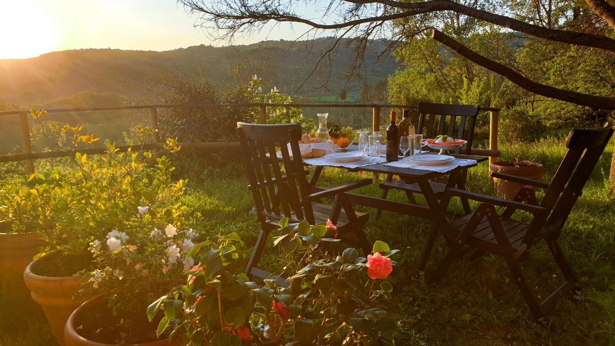 Agriturismo Podere Le Tombe Pensionat Palaia Eksteriør billede