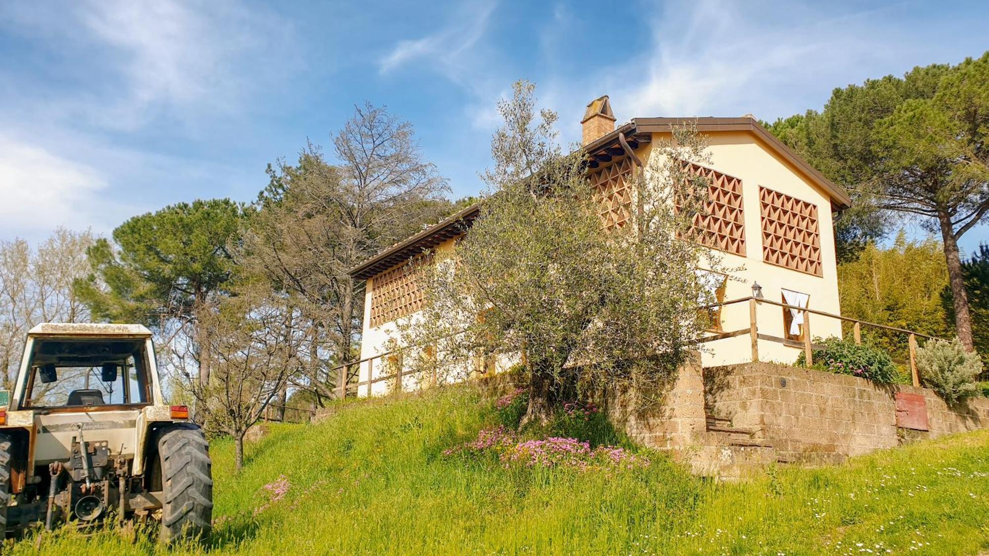 Agriturismo Podere Le Tombe Pensionat Palaia Værelse billede