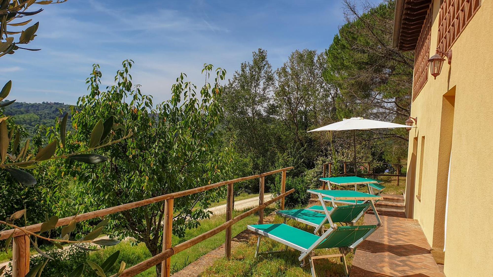 Agriturismo Podere Le Tombe Pensionat Palaia Værelse billede